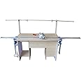 INTSUPERMAI High Speed Delay Function Fabric End Cutter High-speed Fabric End Cutter Machine Fabric Cutter Cloth Cutter with 86.6 inch Rack and Digital Counter 220V