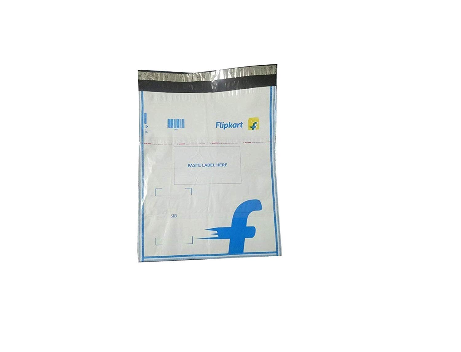 flipkart yellow security courier bags