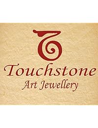 Touchstone Indian Bollywood Rhinestones Bridal Jewelry Necklace Set in Antique Gold Tone for Women