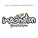 Wooden Wheels Double-Decker Red Tour Bus with 8 Tourists by Imagination Generation