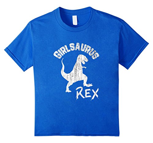 Girl Girlsaurus Rex Dinosaur Funny Graphic Kid Youth T-Shirt