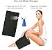 GENIANI Electric Heating Pad - Black, Fabric, 2 Settings, 1 Element