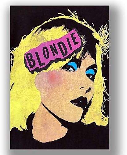 Box Prints Blondie punk poster iconic retro vintage print music legend poster black white framed art picture large small