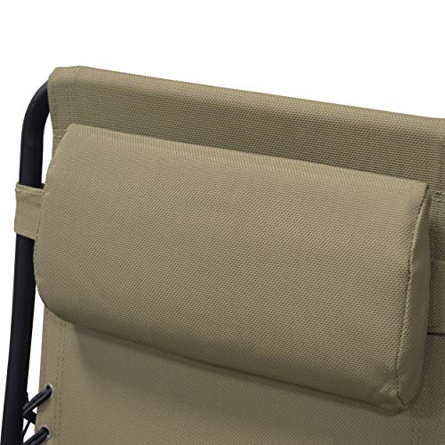 Caravan Sports Infinity Zero Gravity Chair, Beige (Renewed)