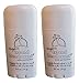 Organic Island Deodorant, 2 Pack, Probiotic Deodorant Stick, Natural, Aluminum-free, Unscented, Vegan (Two Sticks)