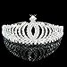 Simplicity Women's Prom Queen Crystal Rhinestones Crown Tiara (982_Crystal)