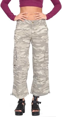 wide leg cargo shorts