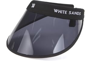 WHITE SANDS MOJA UV Blocking Wide Unfoldable Sun Cap Sun Visor Hat | CHAMELA | Black