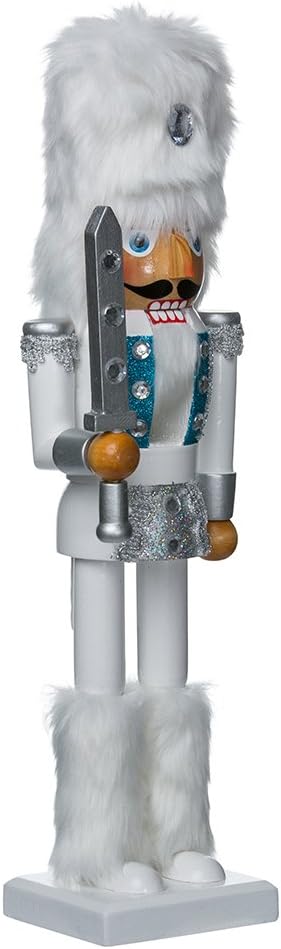 Nutcrackers - Kurt Adler Russian Nutcracker, 15-Inch, White