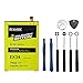 BinTEK Brand Motorola Moto X Battery Replacement EX34 2200mAH Li-Polymer Premium XT1056 Battery XT1058 Battery with Opening Repair Tool Kit / Compatible with Models XT1056 XT1058 XT1060 XT912A