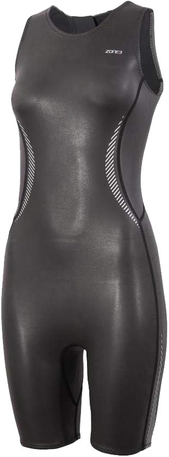 ZONE3 Neoprene Kneeskin Damen Black/Silver Größe S 2021 TriathlonBekleidung Amazon.de Bekleidung