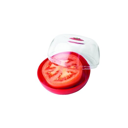Joie Bote Guarda Tomates Reversible, Rojo y Transparente, 10.8x10 ...