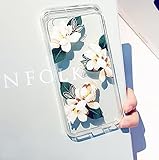 iPhone 7 Case(4.7inch),Blingy's Beautiful Flower Pattern Series Transparent Soft Rubber TPU Clear Case for iPhone 7 (Camelia Flower)