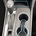 CupHolderHero Compatible with Chevy Equinox Accessories 2018-2024 Premium Custom Interior Non-Slip Anti Dust Cup Holder Inserts, Center Console Liner Mats, Door Pocket Liners 14pc Set (Blue Trim)