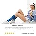 BeVisible Sports Calf Compression Sleeve - Leg Compression Socks For Men and Women | Calf Sleeves for Shin Splints Running Cycling Travel Nursing Maternity Varicose Veins Calf Pain Relief & Recovery