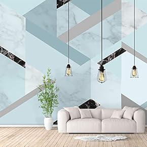 Wall Murals for Bedroom Abstract Geometric Theme Removable Wallpaper Peel and Stick Wall Stickers - 66x96 inches