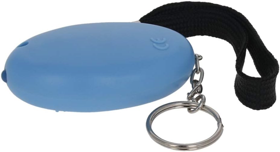 Othmro Personal Alarm 130db Personal Safesound Security Alarm Keychain with LED Light L002 Light Blue 2pcs: Home Improvement
