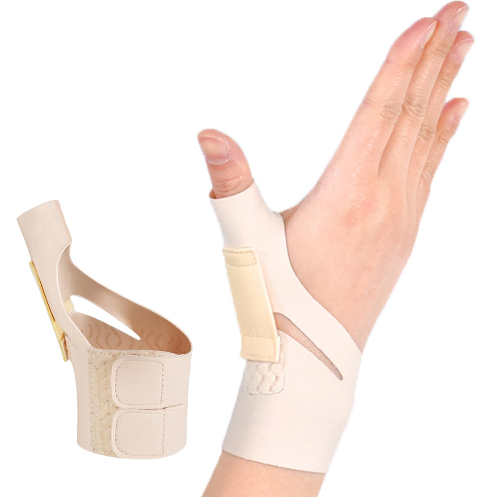 SONGQEE Wrist support thumb compression sleeve for arthritis pain relief, Ultra-thin thumb brace for men & women, Elastic thumb compression glove, thumb sleeve protector for Tendonitis, Fingerless