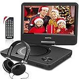 WONNIE New 10.5 Inch Portable DVD Player with 9.5 inch Swivel Screen