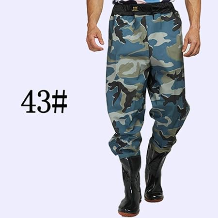 Muchen Multifuctional Wader 75s Waist High Fishing Waders With Wading Pants Boots Nylon Pvc Fishing Gear Boot Outdoor A345 Size 43 Amazon Co Uk Kitchen Home