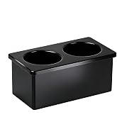 XTPTFABS 1Pc Cup Holder,Dual Cup Slot Design For Extra Storage,7.85*3.85in | Fit for John Deere 9400 9500 9600 9410 9510 9610 Combine and CTS Combine,Heavy Duty Heat &amp; Impact Resistant Plastic