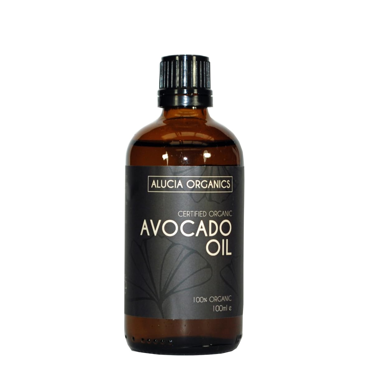 Alucia Organics Certified Organic Avocado Oil 100ml - Pure, Natural, Cold Pressed, Certified Organic, Vegan, Cruelty Free, for Skin, Face, Body, Massage