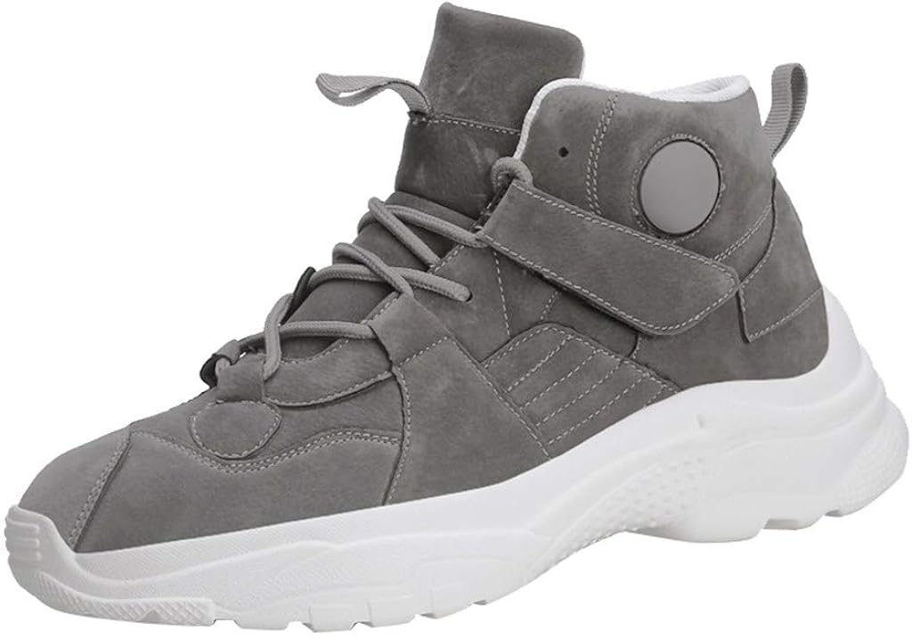 plain black velcro trainers