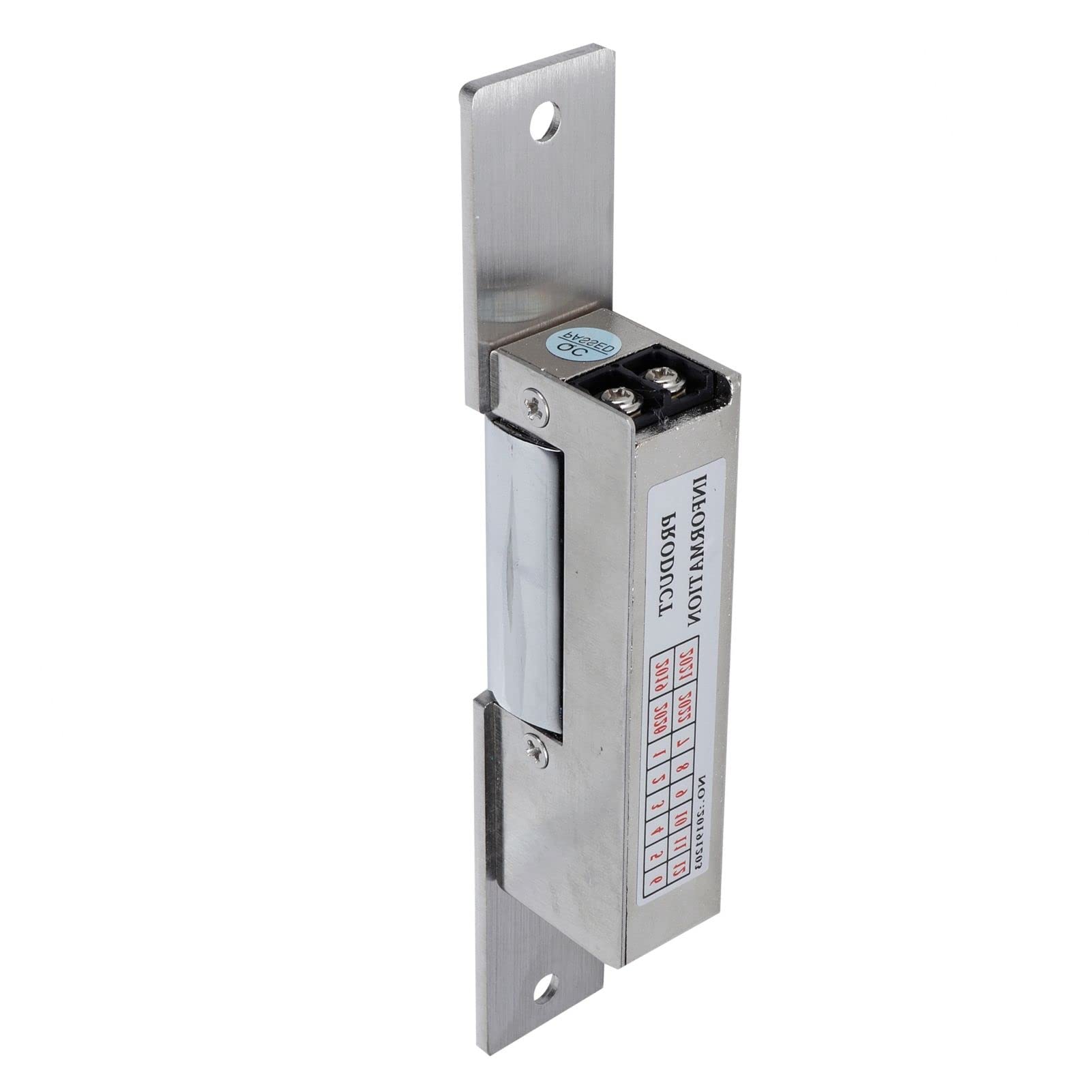 12V Cathode Lock Narrow Door Frame Multifunctional Electric Strike Household Lock Electric Access Lock for Home Supplies Household Accessory