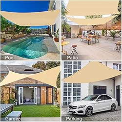 Duerer Sun Shade Sails Canopy 10x13FT