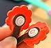 KitMax (TM) Pack of 12 Assorted Color Novelty Portable Mini Candy Color Cartoon Cellphone Headset Earphone Cable Tie Organizer Wrap