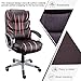 Ergonomic Office Chair, Becozier Mesh Desk Task Chair with Lumbar Support and Super-Thick Mesh Seat-Cushion, Adjustable Head & 3D Flip-up Arms, Swivel Task Chair for Office Conference Room