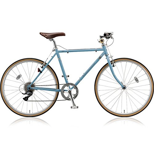 お得な特別割引価格 クロスバイク クエロ Chero 650f ブリヂストン Bridgestone B076k8cwj6 クロスバイク Chf648 480mm E Xhブルーグレー 定番