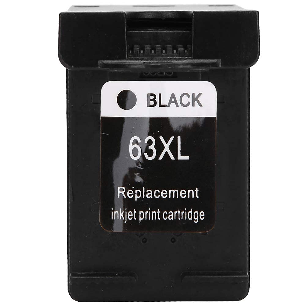 Ink Cartridges Replacement 63/63XL Fillable Large Capacity Printer Accessories for 63 2130 3630 4520 4650(Black)