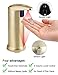 VPOW Soap Dispenser, [UPGRADED 2018 ] Stainless Steel Touch Free Soap Dispenser IR Infrared Motion Sensor Auto-soap Dispenser Dish Soap Dispenser for Aromatherapy, DIY, Home & Kitchen