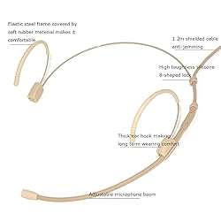 XGWTH Microphone Headset Double Over Ear Earset