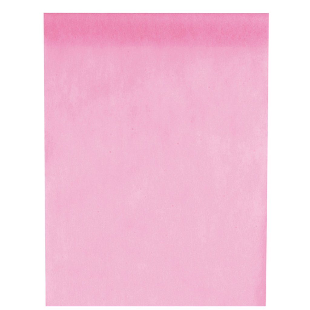 Non-woven fabric, 30 cm (25 m long) table runner – party, wedding decoration. pink