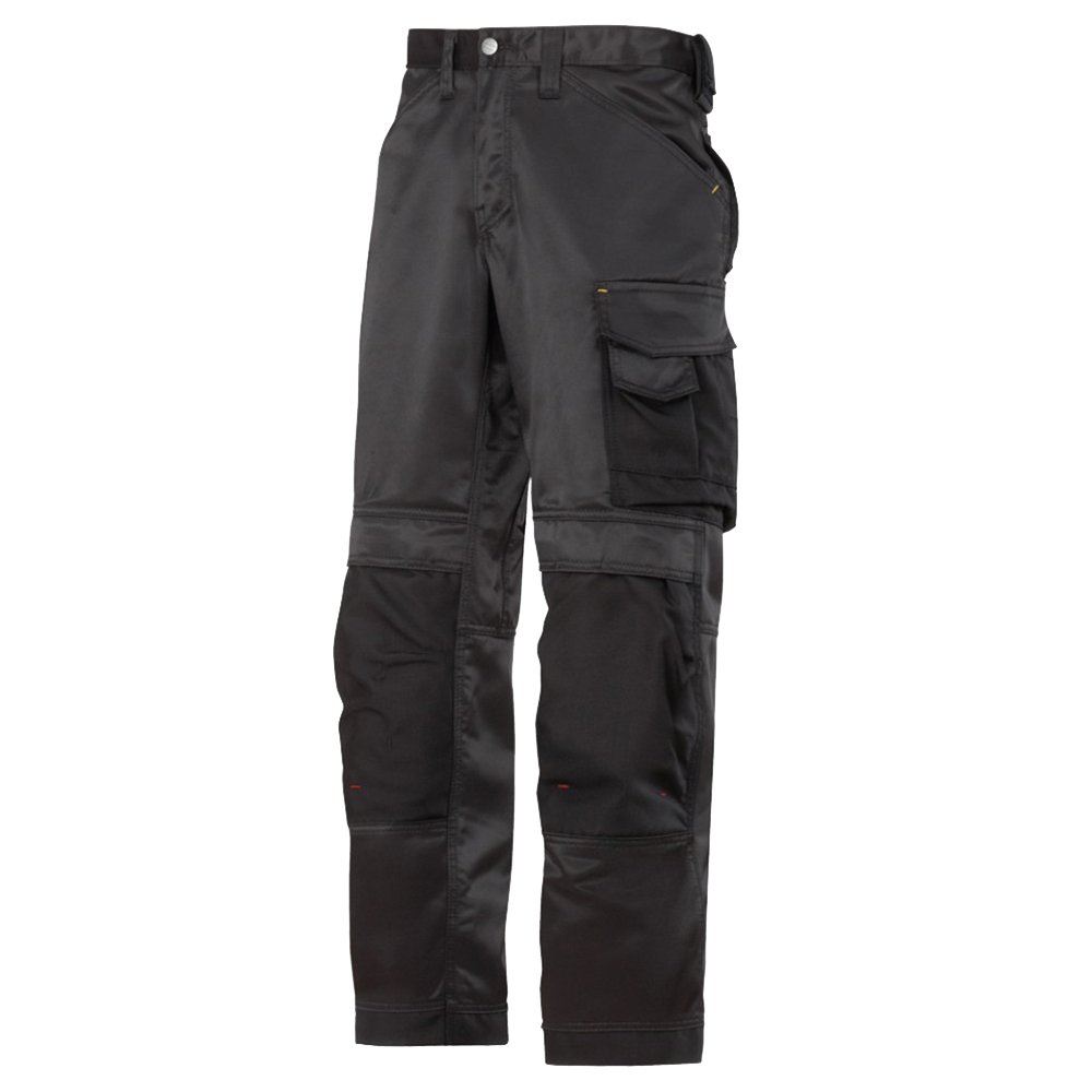 Snickers 33120404150 Size 150 "Duratwill" Craftsmen Trousers - Black