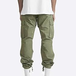 Men's Tactical Cargo Joggers Pant Sport Work