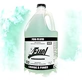 Z Fuel Universal UVG Fog Fluid Juice - 3.78 Litres - Professional Grade For Fog Machine - Perfect For Halloween, Weddings, Pa