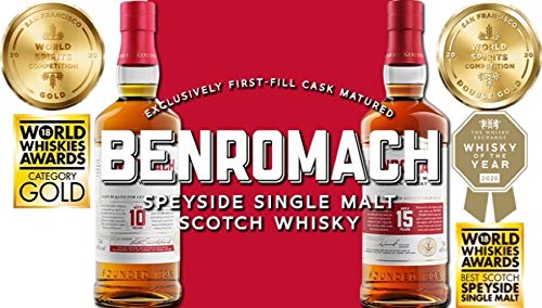 Benromach Whisky 10 Years in Geschenkverpackung Speyside Single Malt Scotch Whisky, 700ml – Bild 5