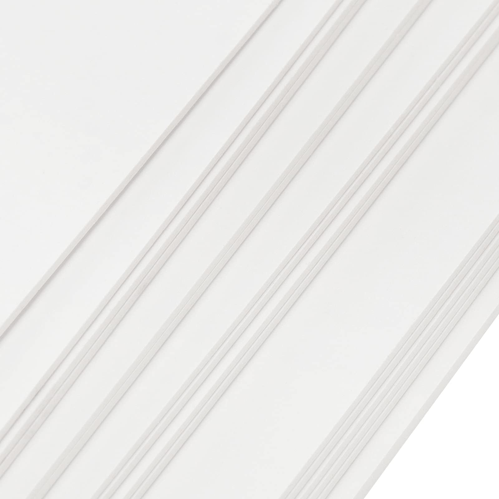 PINGEUI 50 Pack 8.5 x 11 Inches White Chipboard Sheets,40 pt White Chipboard, Medium Weight Cardboard Sheets for Scrapbook, Art Crafts, Arts Projects, Backing Boards, Frames