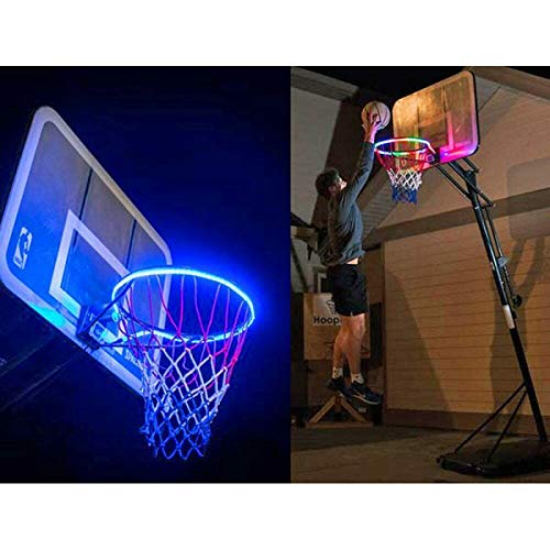 image for Ruimin Light Up Basketball Hoop Lighting Kit Led Solar Lighted Basketb