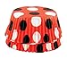 Fox Run Polka Dot Foil Muffin and Cupcake Liners, Set of 50, Standard Size Wrappers