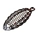 Monrocco 6 pcs 3 color Large Size Banana Hair Clips Resin Fish Shape Grips Clamp Hair Accessories 5.5''