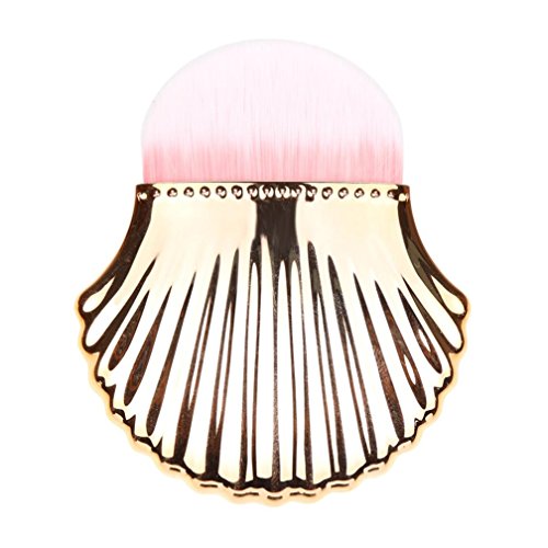 image for ManxiVoo Shell Shape Makeup Brush Bottom Foundation Brush Powder Paint