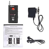 Bug Detector, RF Anti-Spy Wireless Detector,Hidden Camera Pinhole Laser Lens GSM Device Finder,Full-Range All-Round Portable Detector For Eavesdropping, Candid video, GPS Tracker Laser by JONYJ