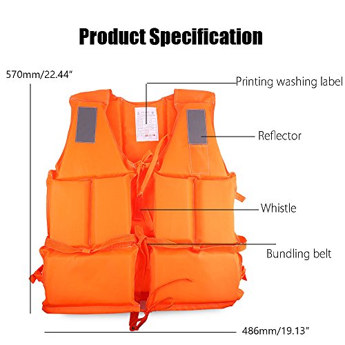 image for Sealive Youth Boating Vest Life Jacket, Adult Classic Series Vest Foam