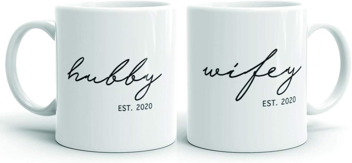 hubby wifey mugs