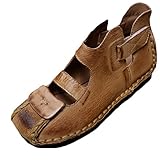 Mordenmiss Women's Summer New Leather Huarache Sandals