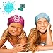 Will & Fox Swimming Ear Band for Kids Toddlers & Babies with Ear Tubes ~Free Putty Earplugs ~The #1 Headband ENT Physicians Recommend ~ Holding Plugs in Place and Ears Dry (Medium 18 Months -10 Years)